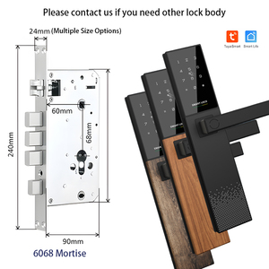 Tuya/ttlock vân tay Khóa cửa kỹ thuật số tại Hàn Quốc wifi thông minh khách sạn khóa phòng ngủ cửa gỗ ứng dụng ổ khóa thông minh cho an ninh nhà - Product Image 3