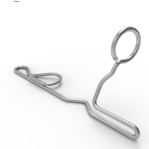 Crochet de suspension personnalisé en acier inoxydable, bobine de fil métallique façonnée sur mesure pour l'ameublement (OEM) - Product Image 1