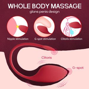 Cupido App Afstandsbediening Eierspringen Vrouwelijke Masturbator G-Spot Vibratie Massage Onzichtbare Draagbare Volwassen Producten - Product Image 2