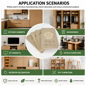 Tablero de Partículas de Alta Calidad de 8mm, 12mm, 18mm, 25mm, Panel de 4x8 Pies para Muebles, Gabinetes y Proyectos de Interiores - Product Image 5