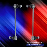 Kit de suspension 4 pièces pour bras de commande inférieur avant stabilisateur de barre stabilisatrice de remplacement pour Toyota Highlander/Venza et Lexus RX350/RX450h