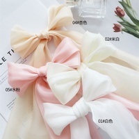 Shinewrap Usine En Gros Arc En Soie pour Bouquet Décoration Emballage Cadeau Soie Satin Fleuriste Décoration Arc Matériel