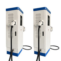 Nuevo Cargador de CC para Vehículos Eléctricos de 240 kW, Estación de Carga Rápida de Suelo con Doble Conector CCS2, Certificación CE, Entrega Rápida
