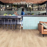 Wasserdichter PVC/LVT-Bodenbelag Vinyl-Planken Selbstklebende Bodenmatte Trockenklebematte Teppich Innendekoration Luxus-Vinylfliesen