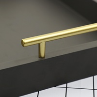 FSC & BSCI Plateau de service avec poignées Plateau en bois pour le petit déjeuner Thé Table basse Décoratif Butler Ottoman Plateau