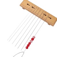 Aiguille à perler de type tube à essai de 17 cm, outils de gravure, outil spécialisé à ouverture latérale, pour bijoux faits main, projets de bricolage, modélisme