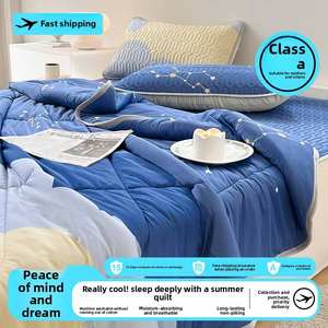 Edredón Ecológico Individual de 200 Hilos para Uso Doméstico, Fresco para el Verano, para Niños, con Diseño de Dibujos Animados - Product Image 4