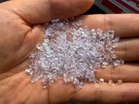 Granulés de polycarbonate transparent recyclé de première qualité, granulés PC transparents à haute résistance pour l'injection et l'extrusion plastique