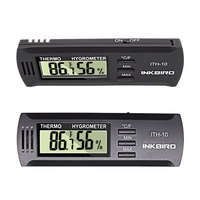 Hygromètre Inkbird Thermomètre électronique ITH-10 pour guitare, humidor à cigares