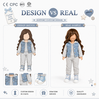 Vêtements de poupée personnalisés en gros OEM/ODM pour tenues de poupées BJD en coton