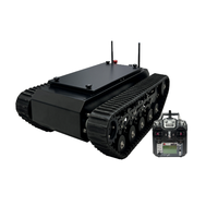 Vente Flash Moteur Réducteur DC à Balais Xingqi en Acier à Haute Teneur en Carbone, Châssis Tout-Terrain à Chenilles en Caoutchouc, Capacité de Charge de 30 kg