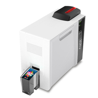 Imprimante de cartes Evolis Agilia 600 DPI à transfert thermique, imprimante professionnelle de badges d'identification, machine d'impression de cartes PVC recto-verso