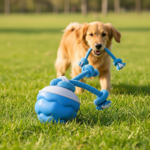 Eco-Friendly Luxury <strong>Dog</strong> Jumping Ball Self-Pleasure Boredom Relief Bite-Resistant Rechargeable Electric Interactive Teasing <strong>Toy</strong> - Product Image 1