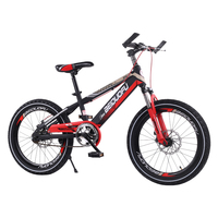 Vélo électrique pour enfants d'occasion, modèle Funx Mountain Red, 6 ans, avec sac en bois LED, fabriqué en Thaïlande, utilisé au Koweït et en Malaisie