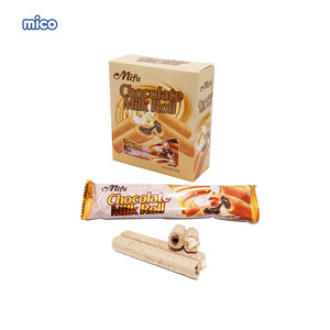 Délicieuses et savoureuses gaufrettes aromatisées <span class=keywords><strong>à</strong></span> la fraise, aux cacahuètes et <span class=keywords><strong>à</strong></span> <span class=keywords><strong>l</strong></span>'<span class=keywords><strong>avoine</strong></span> en boîte, le choix parfait de collation pour <span class=keywords><strong>les</strong></span> enfants. - Product Image 2