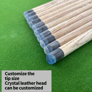 Una pieza de estilo, accesorios de madera de fresno de alta calidad, taco de <span class=keywords><strong>billar</strong></span>, Taco de <span class=keywords><strong>billar</strong></span> y taco de <span class=keywords><strong>billar</strong></span>, punta de 13mm, 147cm de longitud, 57,9 pulgadas - Product Image 4