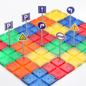 Ensemble <span class=keywords><strong>de</strong></span> 100 blocs <span class=keywords><strong>de</strong></span> <span class=keywords><strong>construction</strong></span> magnétiques flexibles pour circuit <span class=keywords><strong>de</strong></span> course automobile, éducatif pour la <span class=keywords><strong>maternelle</strong></span>, <span class=keywords><strong>construction</strong></span> 3D, inspirant - Product Image 3