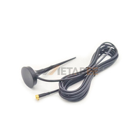 Antenne Canard en Caoutchouc à Base Magnétique 3.5dBi 3G 4G LTE Prise MMCX Câble 30CM