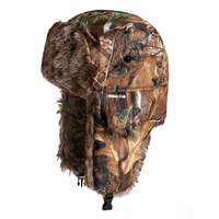 Gorro de Invierno de Piel Sintética Gruesa con Forro Cálido para Actividades al Aire Libre