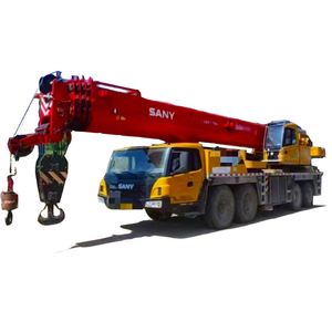 Grue de camion d'occasion SAC800C7 50T, boîte de vitesses et moteur d'origine, pompe hydraulique Zoomlion, 90% neuve, faible consommation de carburant, très rentable - Product Image 1