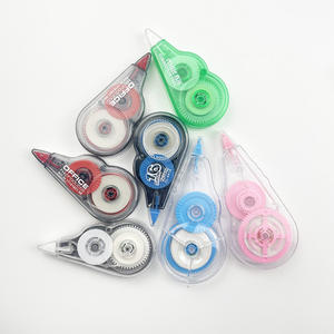 Cinta de corrección transparente personalizada con diseño de mini rodillos para papelería - Product Image 2