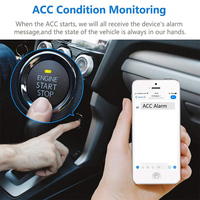 Traceur GPS TKSTAR 2G 4GTK806 Localisateur en temps réel avec fonction de coupure à distance du carburant et de l'alimentation Dispositif de suivi GPS antivol pour voiture
