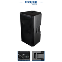 Demao Professionnel, Équipement de Sonorisation 2 Voies, Enceinte Active 15 Pouces 1000W pour DJ, Concerts, Scène, Extérieur/Intérieur