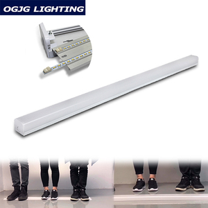 Trong Nhà Thương Mại Hiện Đại Hành Lang Tuyến Tính Đèn Ống Kính PC Trần Ống Ánh Sáng Lịch Thi Đấu On/Off Cảm Biến Chuyển Động <span class=keywords><strong>LED</strong></span> Batten Chiếu Sáng - Product Image 3