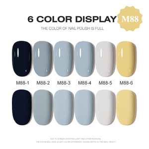 AILANUO เจลทาเล็บสีใหม่ 6 สี OEM/ODM TPO ปราศจากสาร Hema ดีไซน์สวย สีชัดเจน ทนแสง UV ขายส่งเจลทาเล็บ รับผลิตแบรนด์ส่วนตัว - Product Image 2