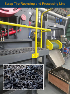 Machine à déchiqueter les pneus, machine à recyclage des pneus - Product Image 2