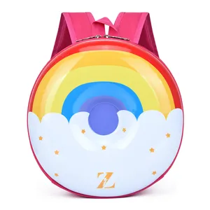 Lightweight and popular children's backpack Girl breathable and water-proof rainbow backpack