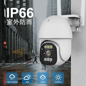 <b>Network</b> Camera 1080P 350 Pan 90 Tilt Full Color Night Vision Cloud Storage Voice Intercom Surveillance - Product Image 2