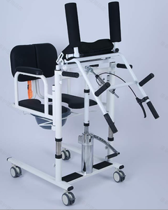 Chaise de transfert réglable pour personnes âgées handicapées, <span class=keywords><strong>fauteuil</strong></span> <span class=keywords><strong>roulant</strong></span>, élévateur de patient, instrument de réadaptation léger, vente directe - Product Image 1