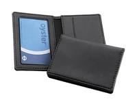 Étui de passeport en cuir PU FOCUS, porte-passeport de voyage à double pliage, plusieurs emplacements pour cartes, portefeuille de passeport portable, souvenir d'hôtel