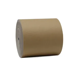 Factory Wholesale Food Grade Kraft Brown Craft Paper Roll For Paper Cups Bowls Bags Box