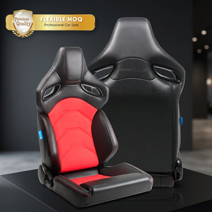 Asientos Deportivos Universales UNIQ PU de Alta Tecnología Personalizables, Asientos de Coche Modificados con Atractivo de Cuero Moderno, Modelo SSCUS UNIQ-PU de 13 kg - Product Image 1