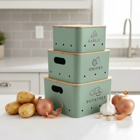 Organisateur de rangement rectangulaire pour cuisine et vêtements, avec couvercle, capacité 35L, dimensions 33x15x85cm, pliable et portable pour garde-manger