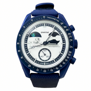 Montre-bracelet pour homme en quartz plastique tendance 2025, chronographe, vente en gros, <span class=keywords><strong>Moonwatch</strong></span> pour les boutiques en ligne - Product Image 1