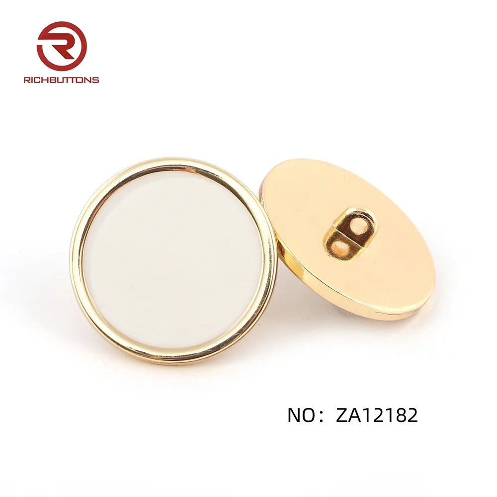 Factory Price Custom Logo Metal Sewing Button Alloy Shank Button Garment Accessory Metal Round Sewing Button For Clothes