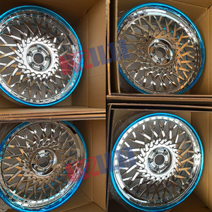 Jantes Concaves en Alliage Rumi Kelun Chrome Forgées 20 Pouces 5x114.3 Multi-Rayons ET0-<span class=keywords><strong>45</strong></span> Neuves de Remplacement Garantie <span class=keywords><strong>1</strong></span> An - Product Image 2
