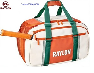 <span class=keywords><strong>Sac</strong></span> de <span class=keywords><strong>sport</strong></span> RAYLON personnalisé en tissu Oxford imperméable, style rétro color block, avec porte-chaussettes pour le <span class=keywords><strong>sport</strong></span>, les voyages et la gym - Product Image 1