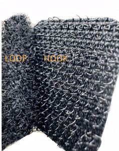 Bande adhésive carrée autocollante robuste 25x25 mm, sans trace, en nylon, pour fixation de chaussures et points Velcro - Product Image 4