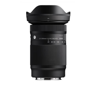 Objectif sans miroir plein format <span class=keywords><strong>Sigma</strong></span> <span class=keywords><strong>20</strong></span>-200mm F3.5-6.3 DG pour portraits et paysages, zoom large, fabriqué en Chine (20200) - Product Image 2