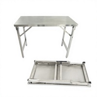 Heavybao Cateringapparatuur Restaurant Buiten Bruiloft Multifunctioneel RVS 2-Laags 150kg Draagvermogen Gepolijst