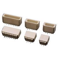 Connecteur d'en-tête de broche JME SMT pas PH1.0mm en-tête femelle de borne enfichable verticale résistante aux hautes températures