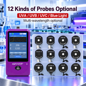 Sondeur UV modulaire Linshang LS135 avec sondes UVA, UVB, UVC interchangeables pour les tests d'irradiance - Product Image 2