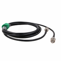 Cable coaxial 6G SDI BNC macho a macho (RG223, 50Ω) -Doble blindaje, baja pérdida para GPS, datos LAN/WAN y transmisión de video