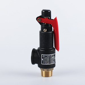 Válvula de seguridad A27W-10T de 10 bar, roscada, ajustable, para alivio de presión en calderas de vapor, agua y aire. - Product Image 2