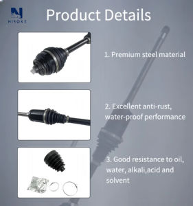 Niboke <strong>High</strong> <strong>Quality</strong> Customized OEM 31607503537 Front Axle Drive <strong>Shaft</strong> <strong>Assy</strong> New Product for X5 E53 Left Drive Vehicles - Product Image 5