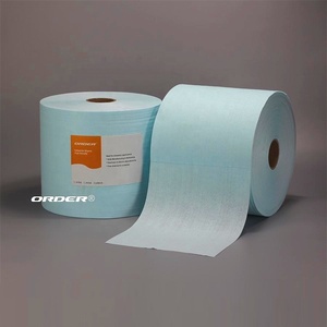Dụng cụ phân tích lớn Jumbo cuộn cao ma sát cellulose <span class=keywords><strong>Polyester</strong></span> dung môi lau đa mục đích wipers - Product Image 3